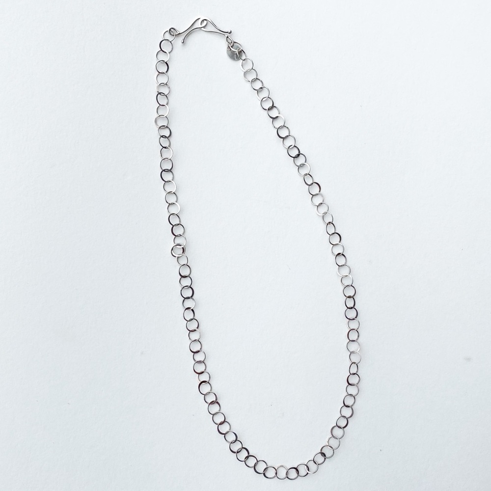 melissa joy manning sterling silver 18” necklace